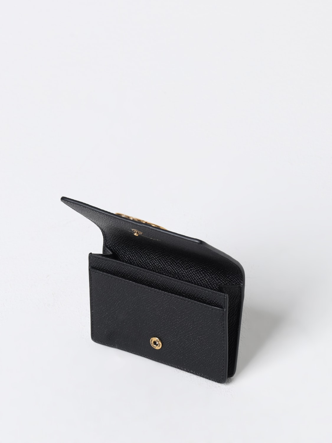 FERRAGAMO WALLET: Wallet woman Ferragamo, Black - Img 2