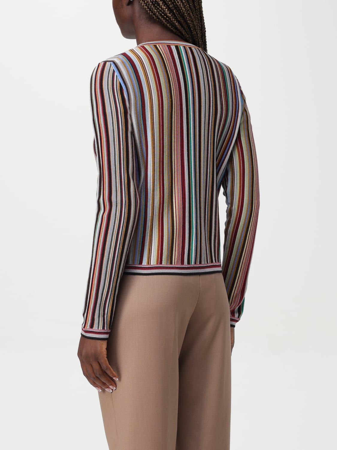 PAUL SMITH カーディガン: セーター レディース Paul Smith, マルチカラー - Img 3