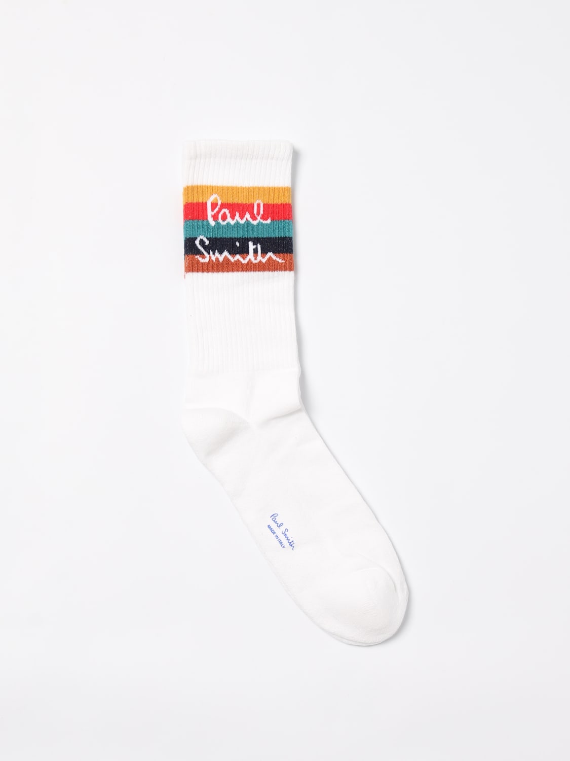 Giglio Calze Paul Smith in cotone stretch con logo jacquard