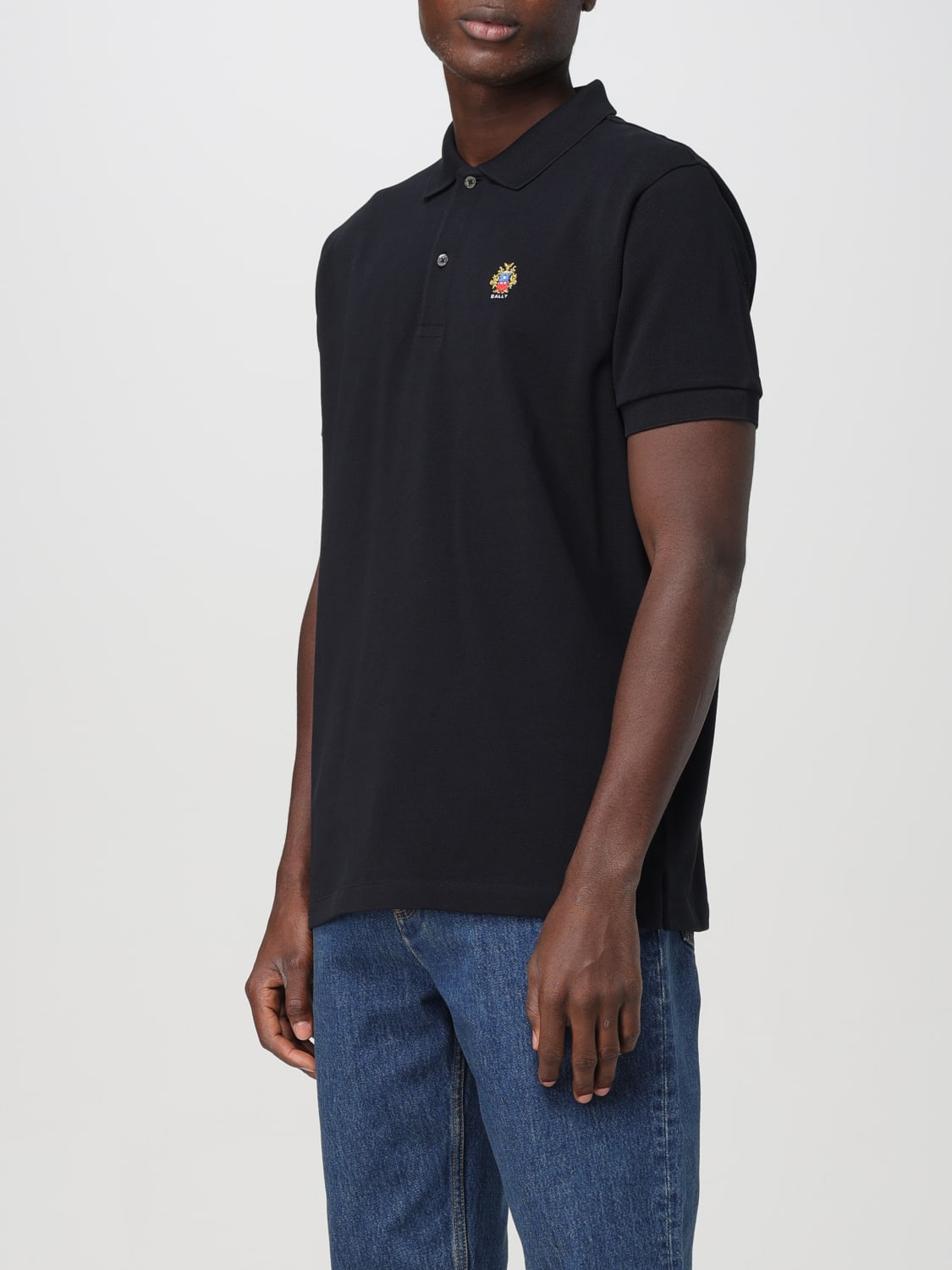 BALLY POLO SHIRT: Polo shirt men Bally, Black - Img 4