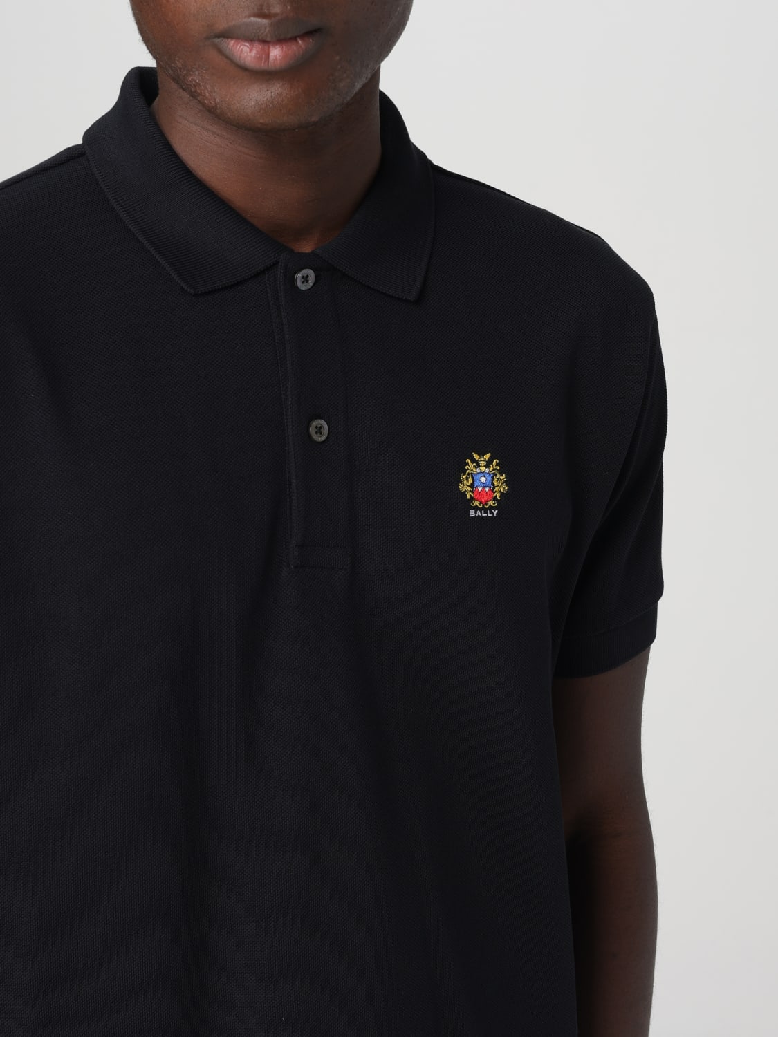 BALLY POLO SHIRT: Polo shirt men Bally, Black - Img 5