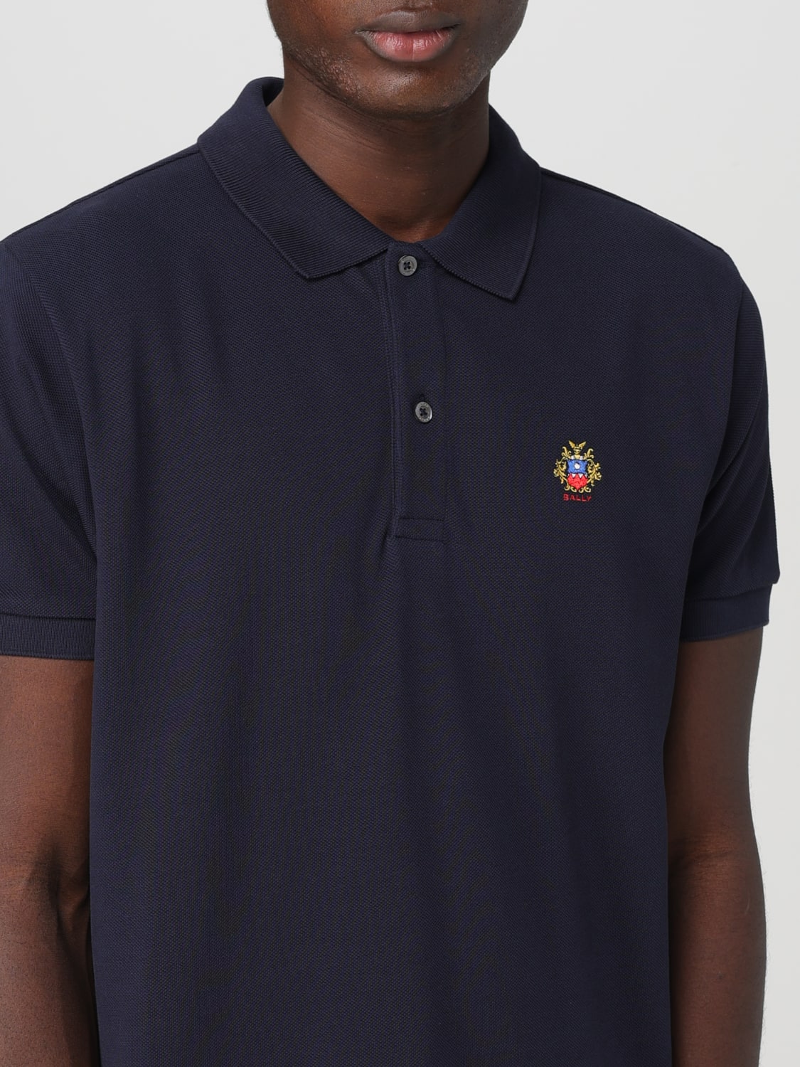 BALLY POLO SHIRT: Polo shirt men Bally, Blue - Img 5