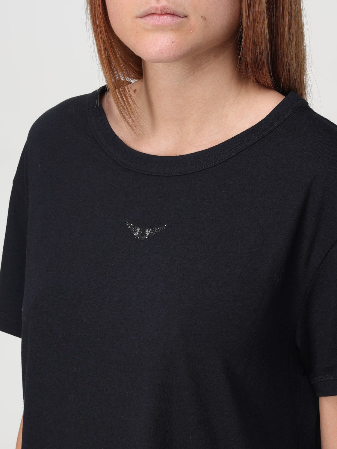 Tシャツ・カットソー ZADIG  VOLTAIRE Women Tops KWTT00107 Black 063e26b3-744e-4a9d-b483-
