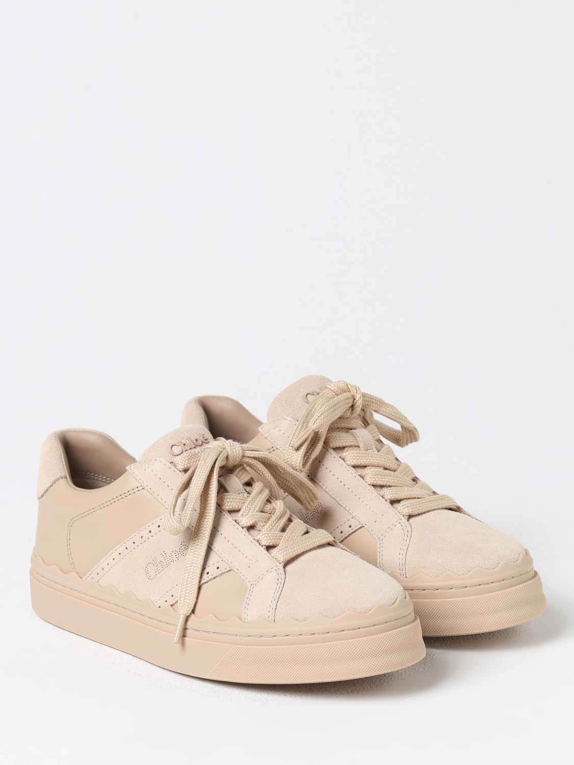 CHLOÉ SNEAKERS: Sneakers woman ChloÉ, Beige - Img 2