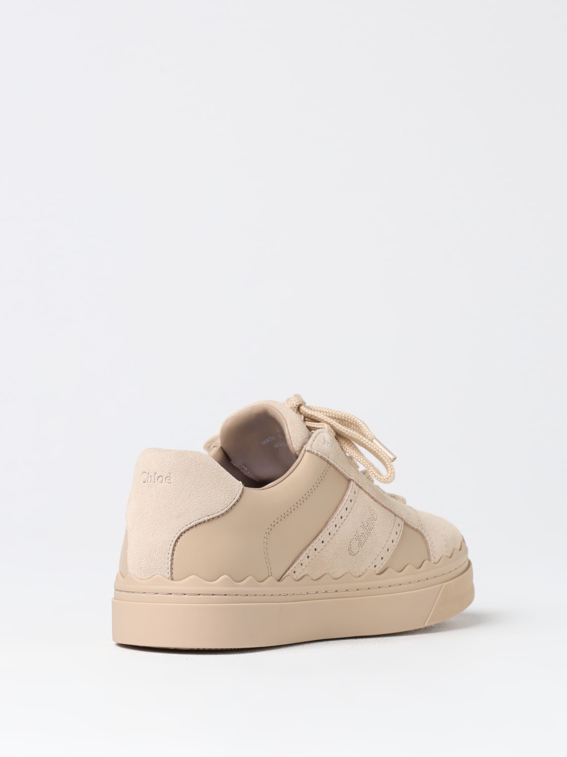 CHLOÉ SNEAKERS: Sneakers woman ChloÉ, Beige - Img 3