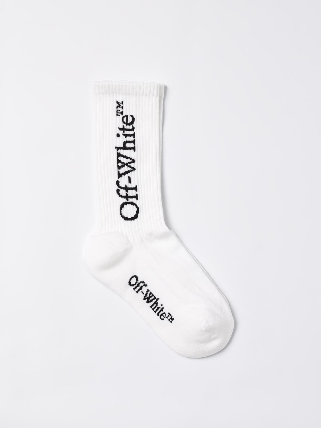 OFF-WHITE SOCKS: Socks woman Off-white, White - Img 1