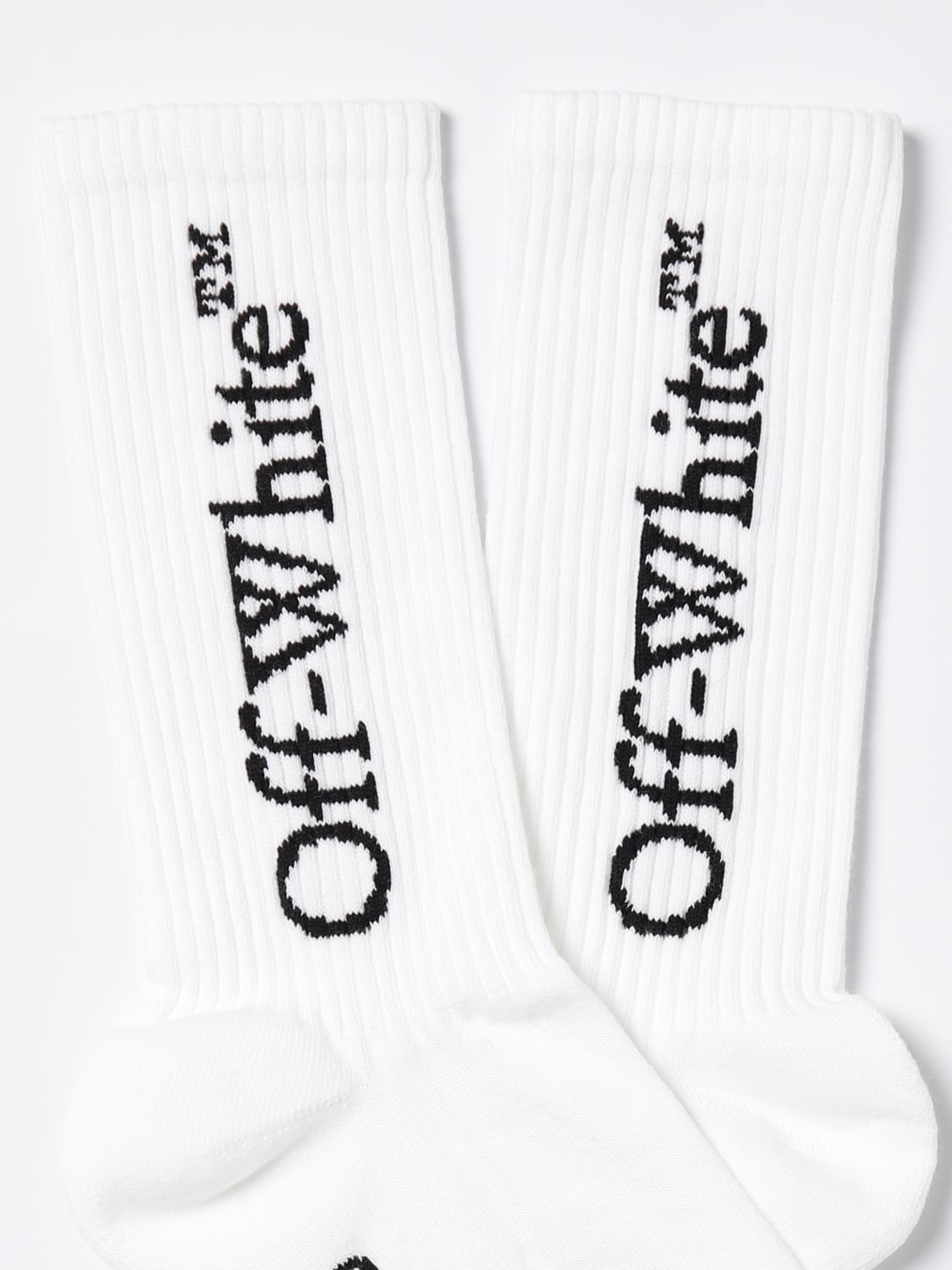 OFF-WHITE SOCKS: Socks woman Off-white, White - Img 2