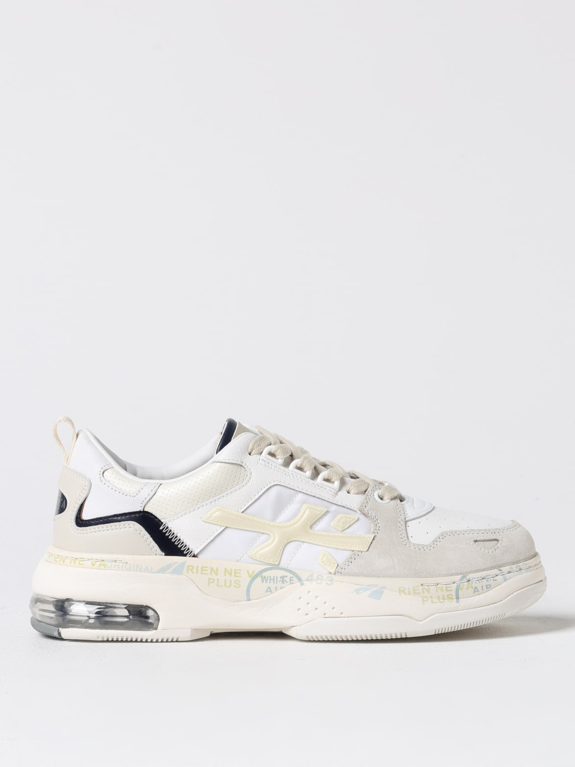 Giglio Sneakers Drake Premiata in pelle e mesh