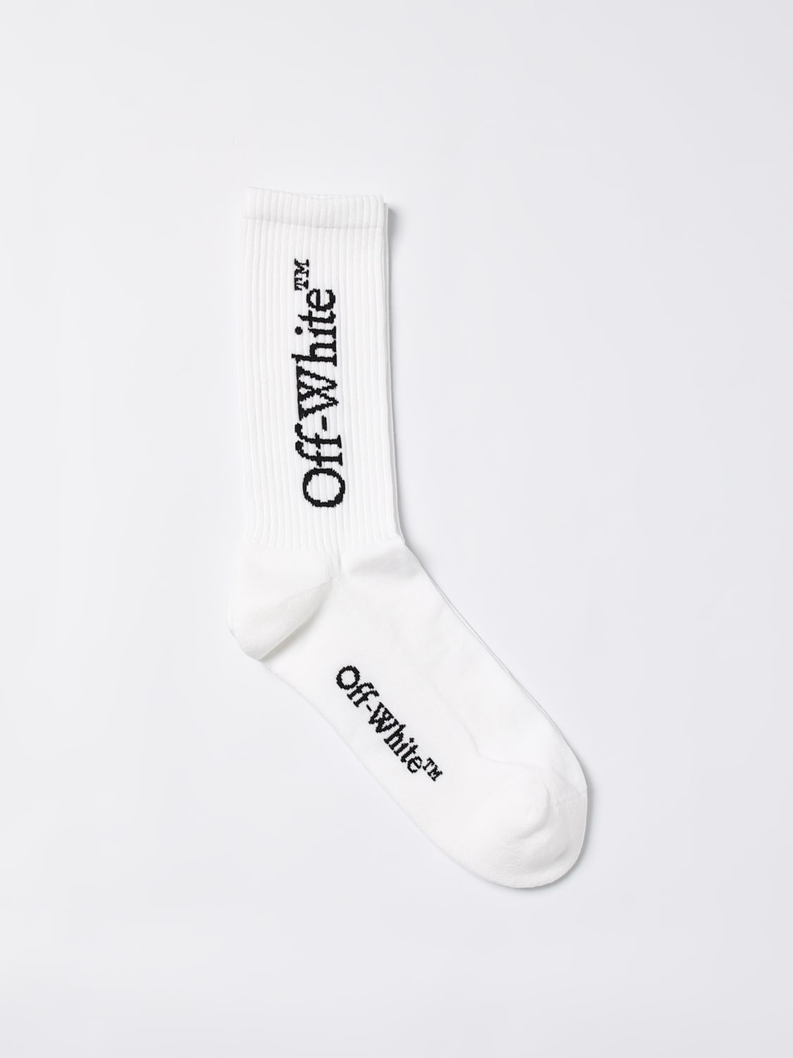 OFF-WHITE НОСКИ: Носки Мужское Off-white, Белый - Img 1