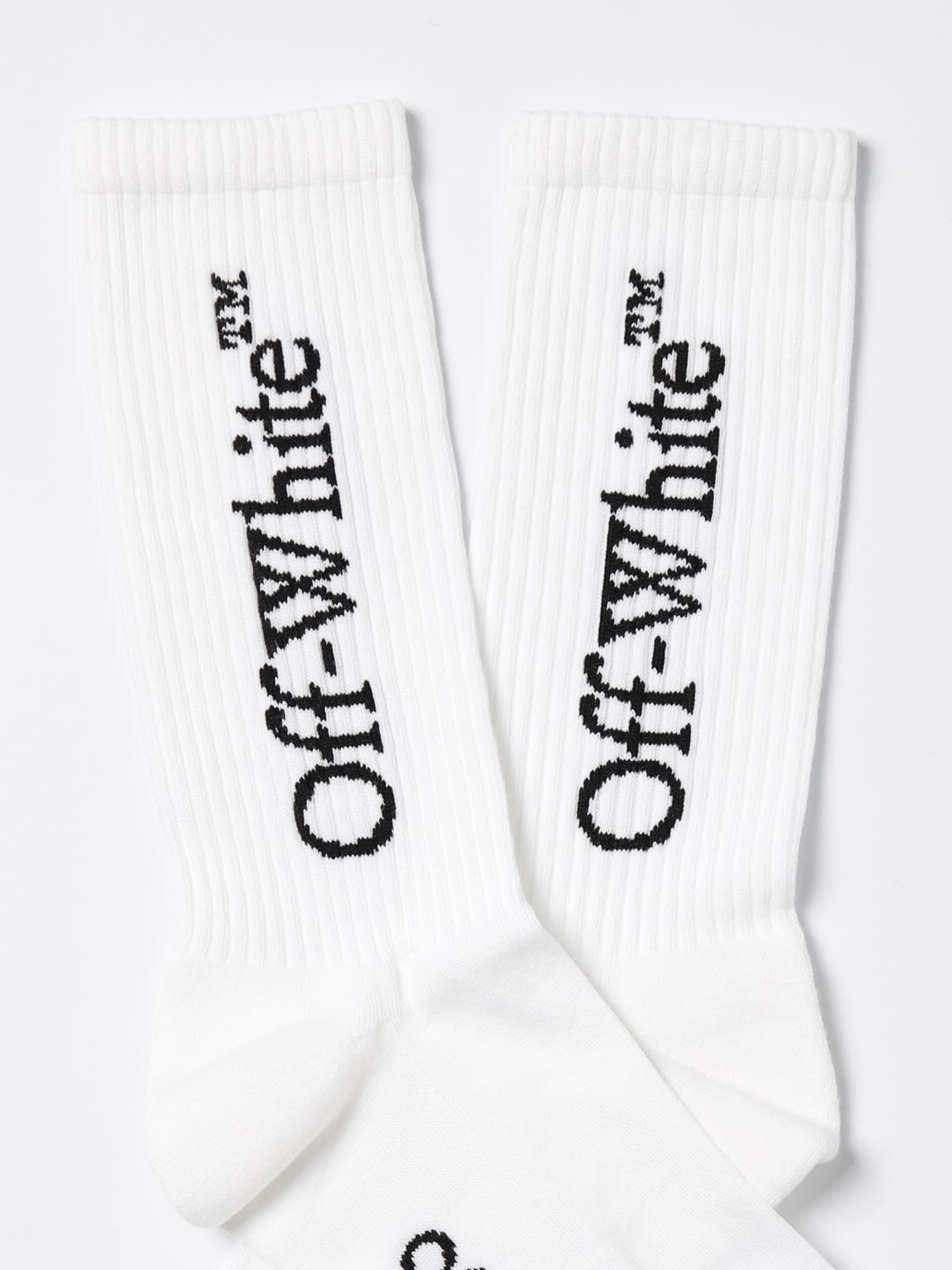 OFF-WHITE SOCKS: Socks men Off-white, White - Img 2