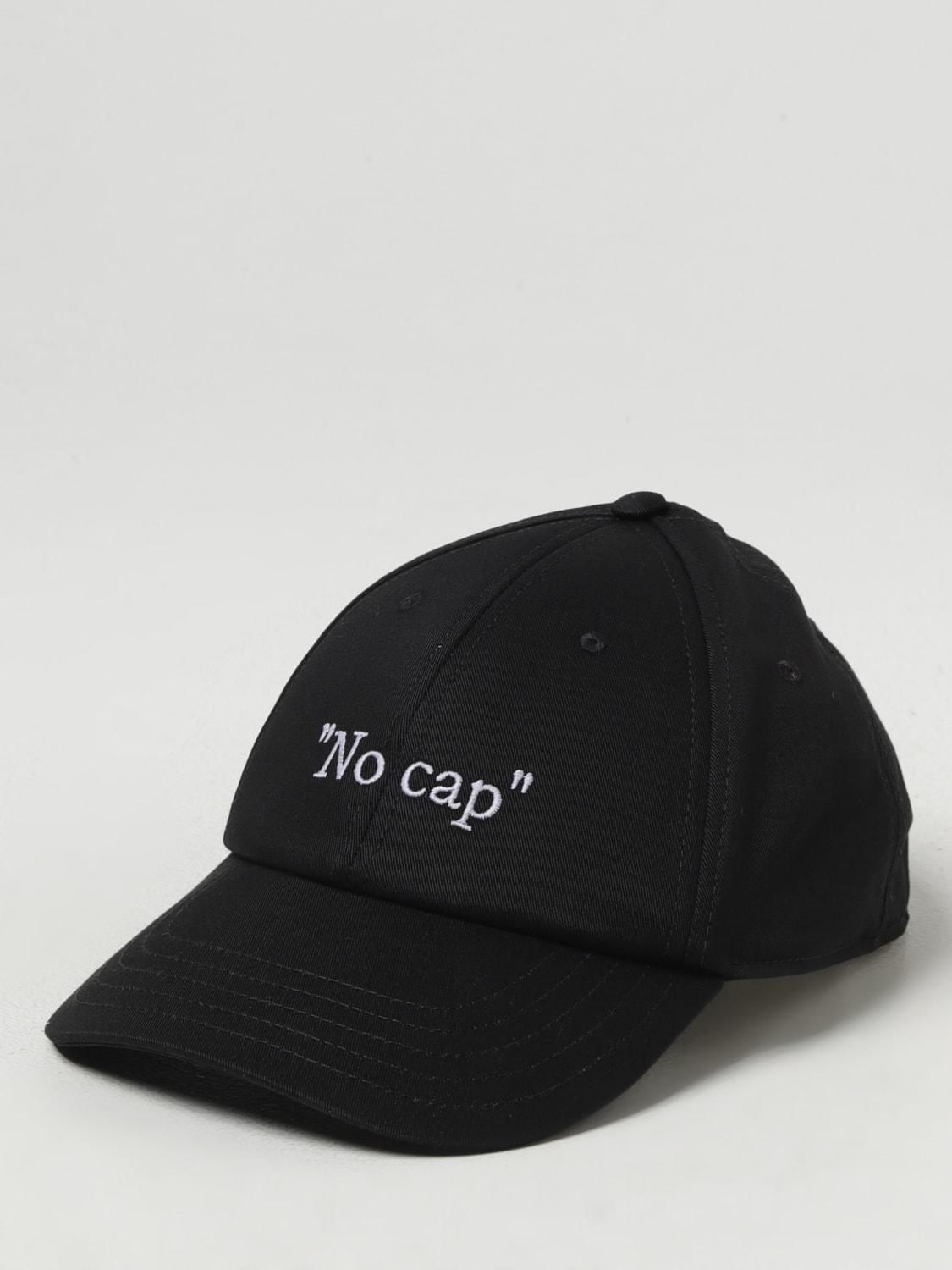 Off white black cap best sale