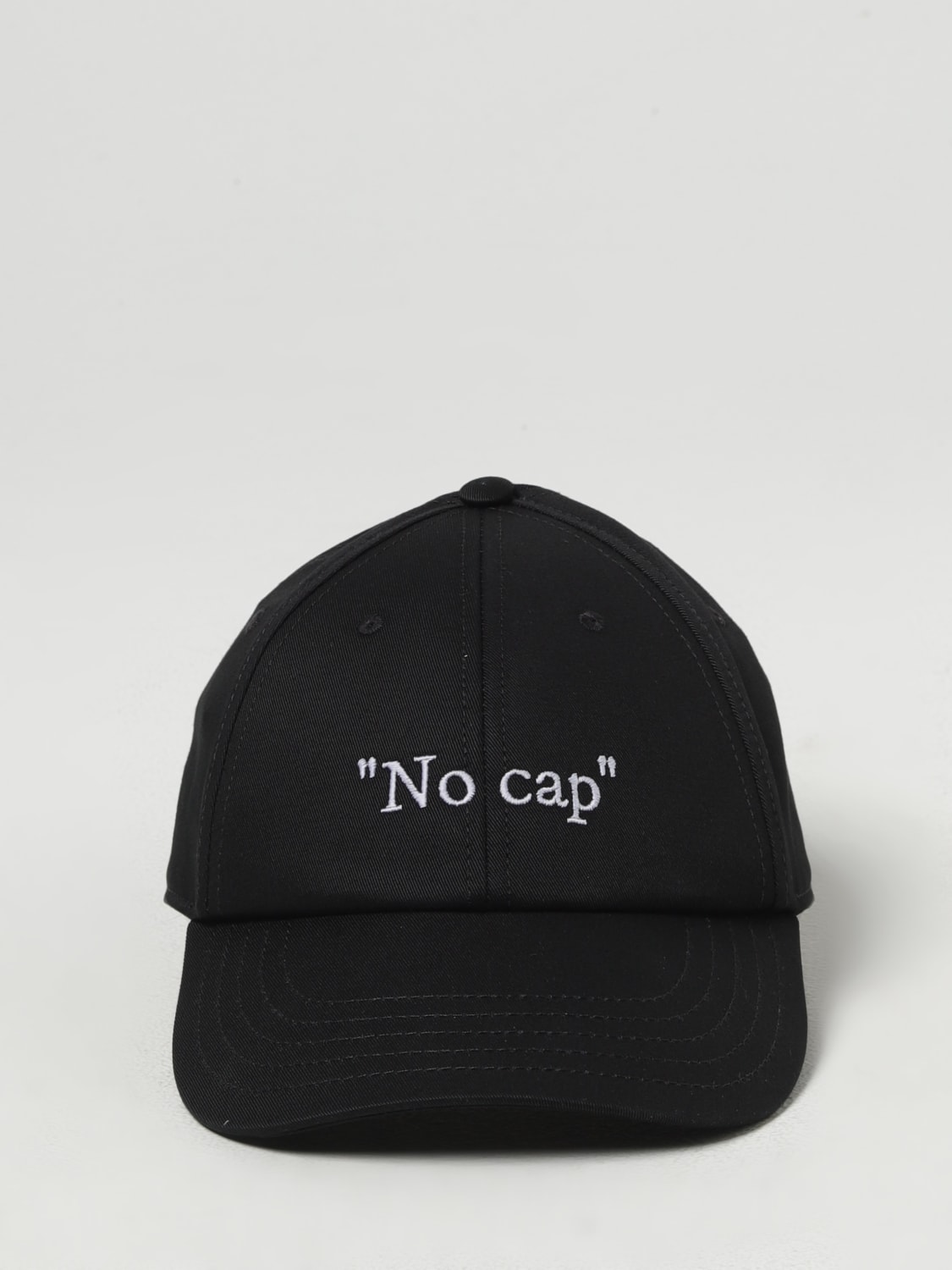 OFF-WHITE HAT: Hat men Off-white, Black - Img 2