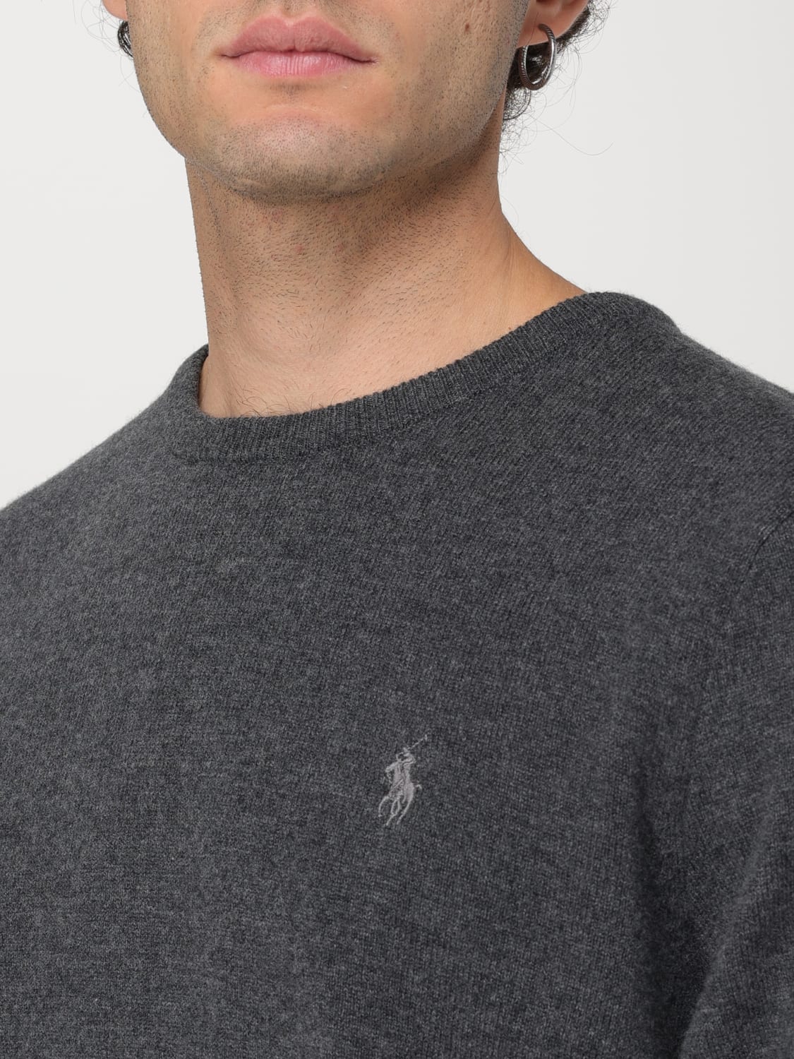 POLO RALPH LAUREN PULL: Pull homme Polo Ralph Lauren, Gris - Img 3