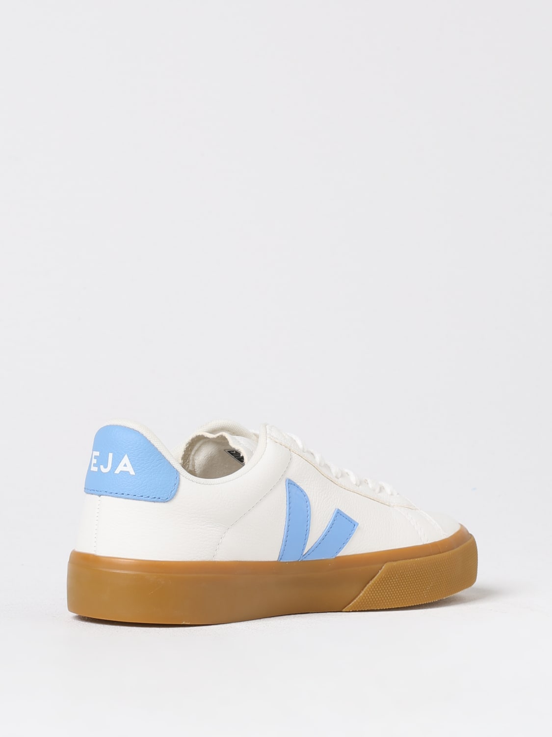 VEJA SNEAKERS: Sneakers Campo Veja in pelle a grana , Bianco - Img 3