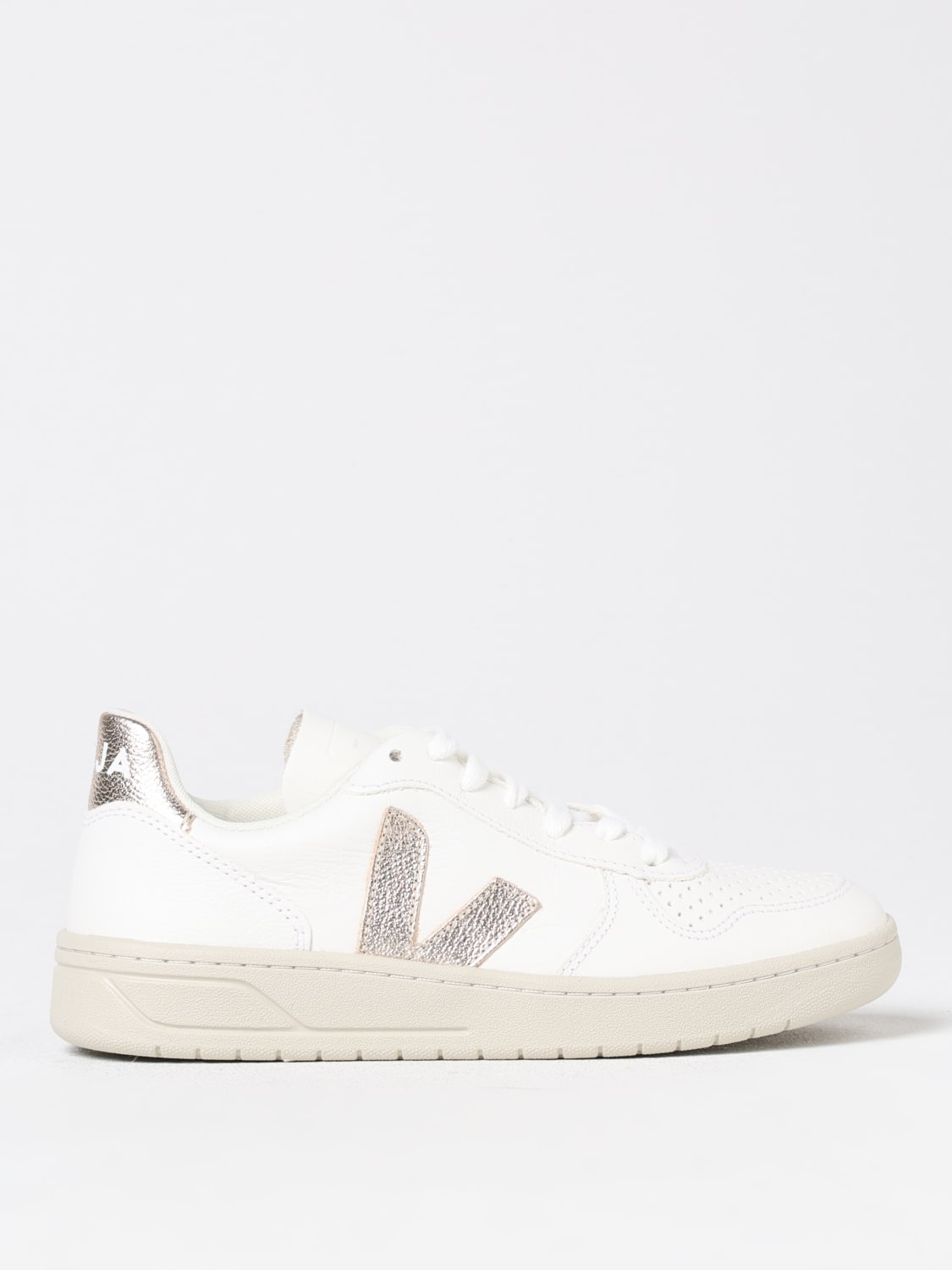 Giglio Sneakers V-10 Chromefree Veja in pelle