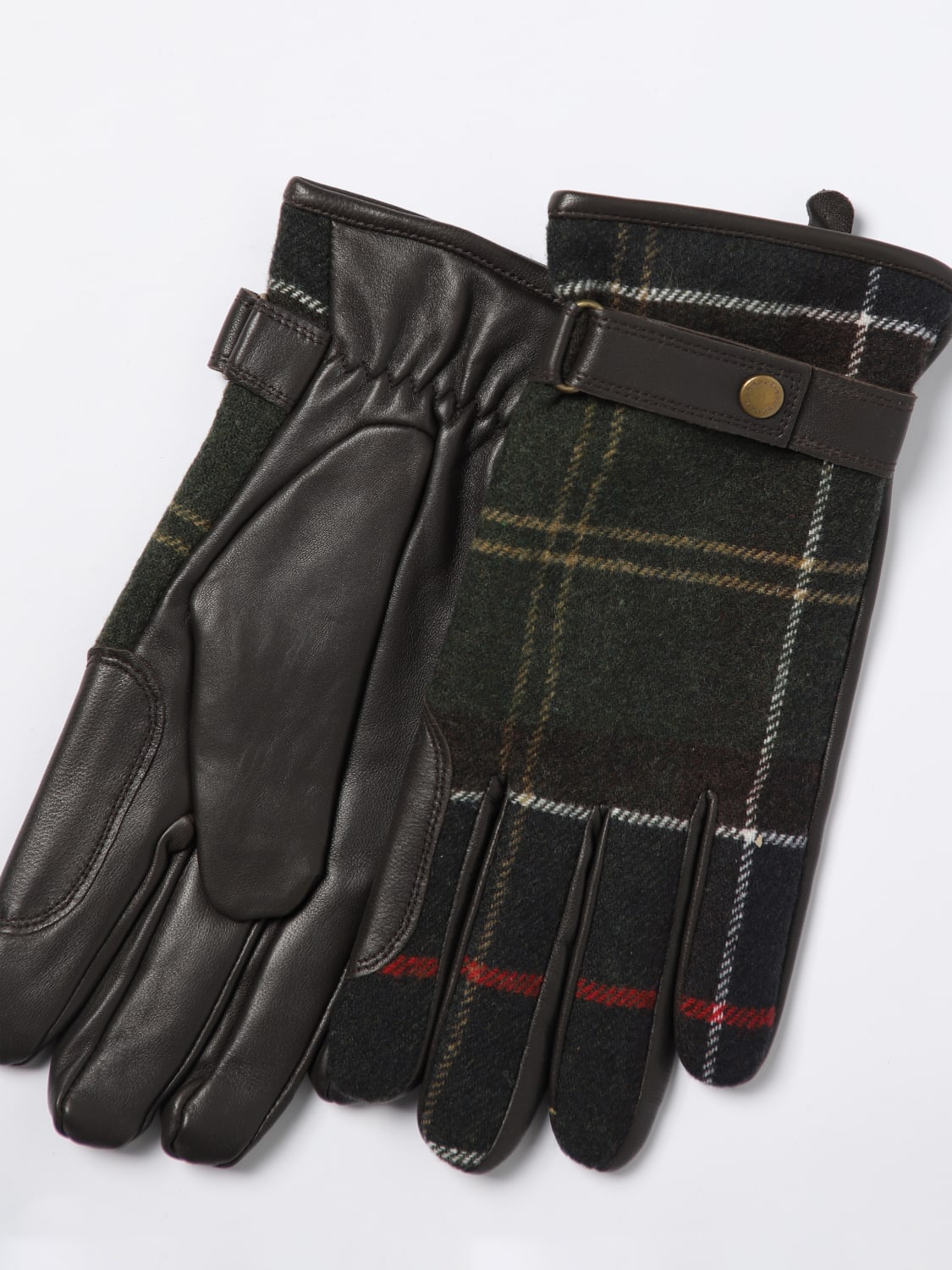 BARBOUR GLOVES: Gloves men Barbour, Green - Img 2