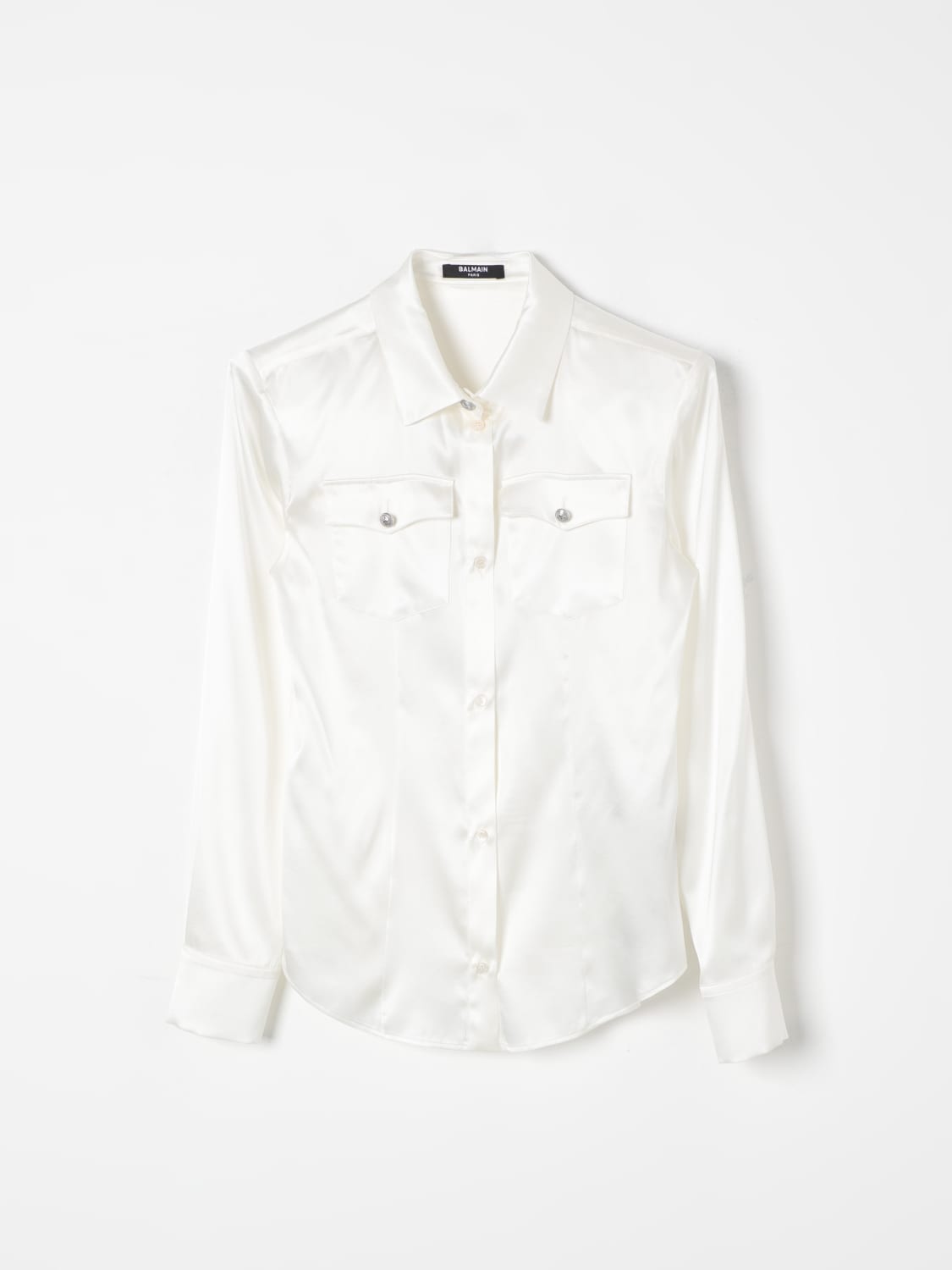 BALMAIN SHIRT: Shirt kids Balmain, White - Img 1