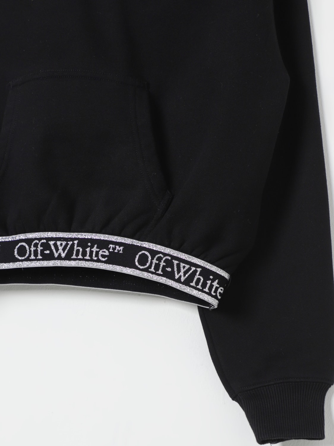 OFF-WHITE KIDS 스웨터: 스웨터 남아 Off-white Kids, 블랙 - Img 3