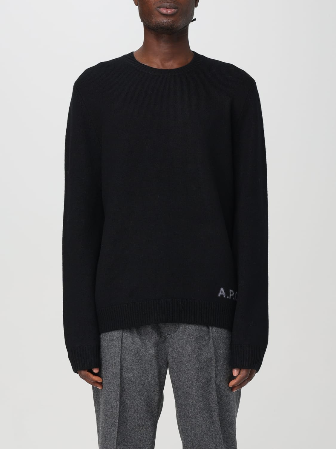 A.P.C. SWEATER: Sweater men A.P.C., Black - Img 1