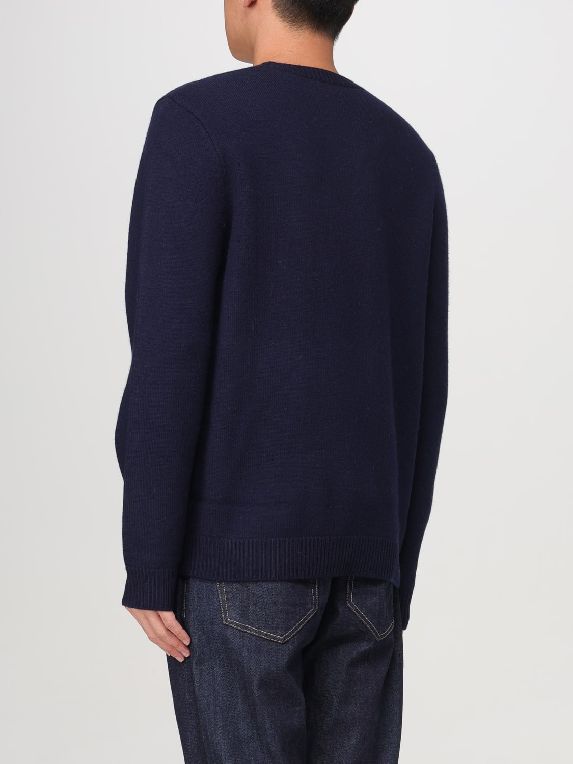 A.P.C. SWEATER: Sweater men A.P.C., Blue - Img 2