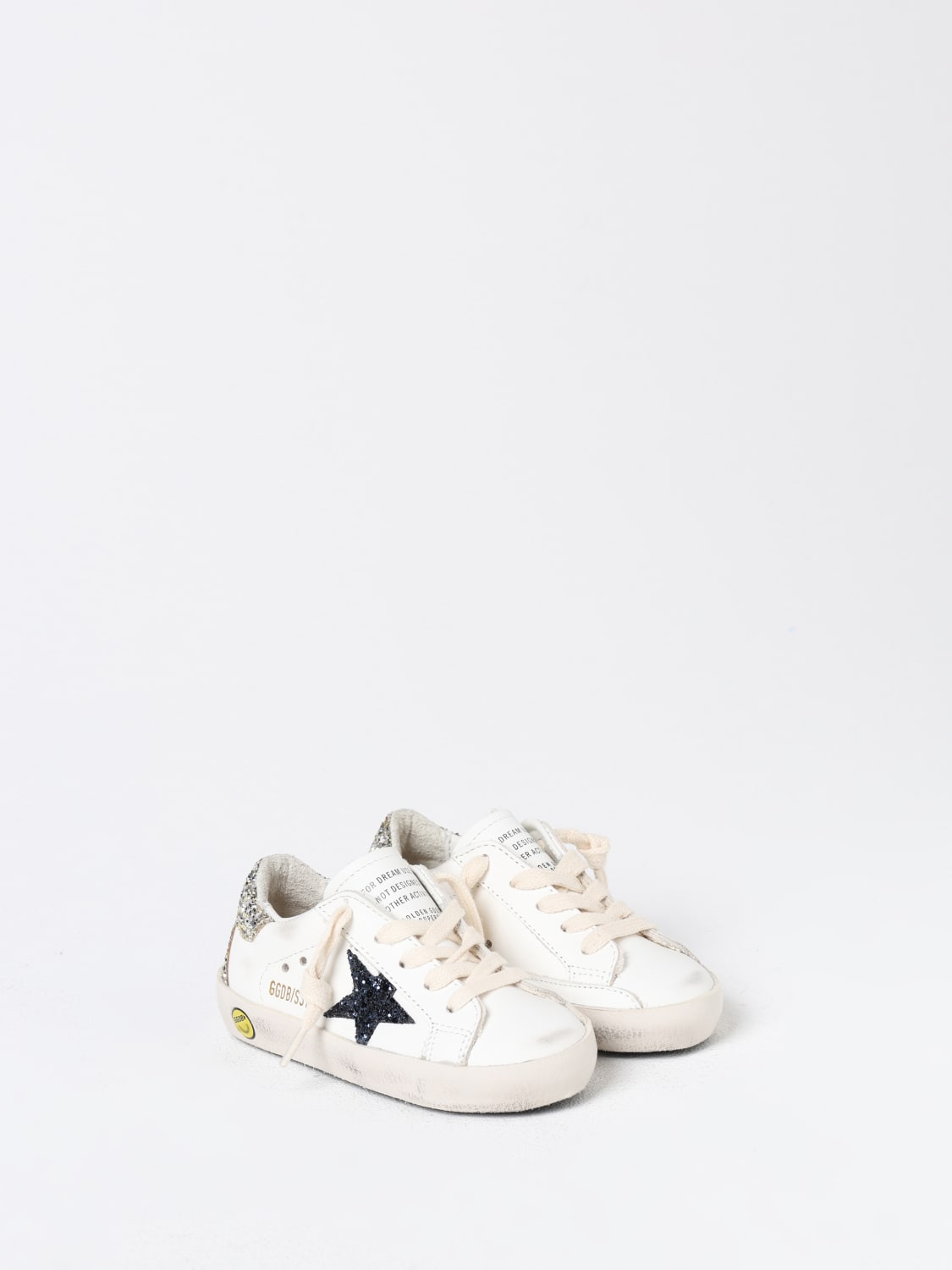 GOLDEN GOOSE BASKETS: Chaussures enfant Golden Goose, Blanc - Img 2