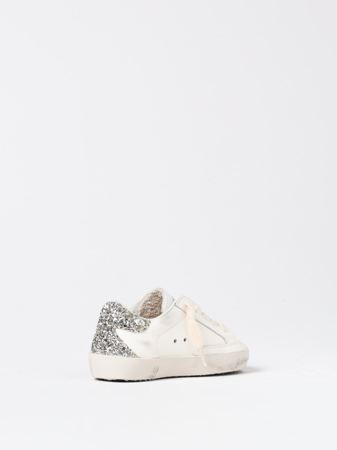 GOLDEN GOOSE BASKETS: Chaussures enfant Golden Goose, Blanc - Img 3