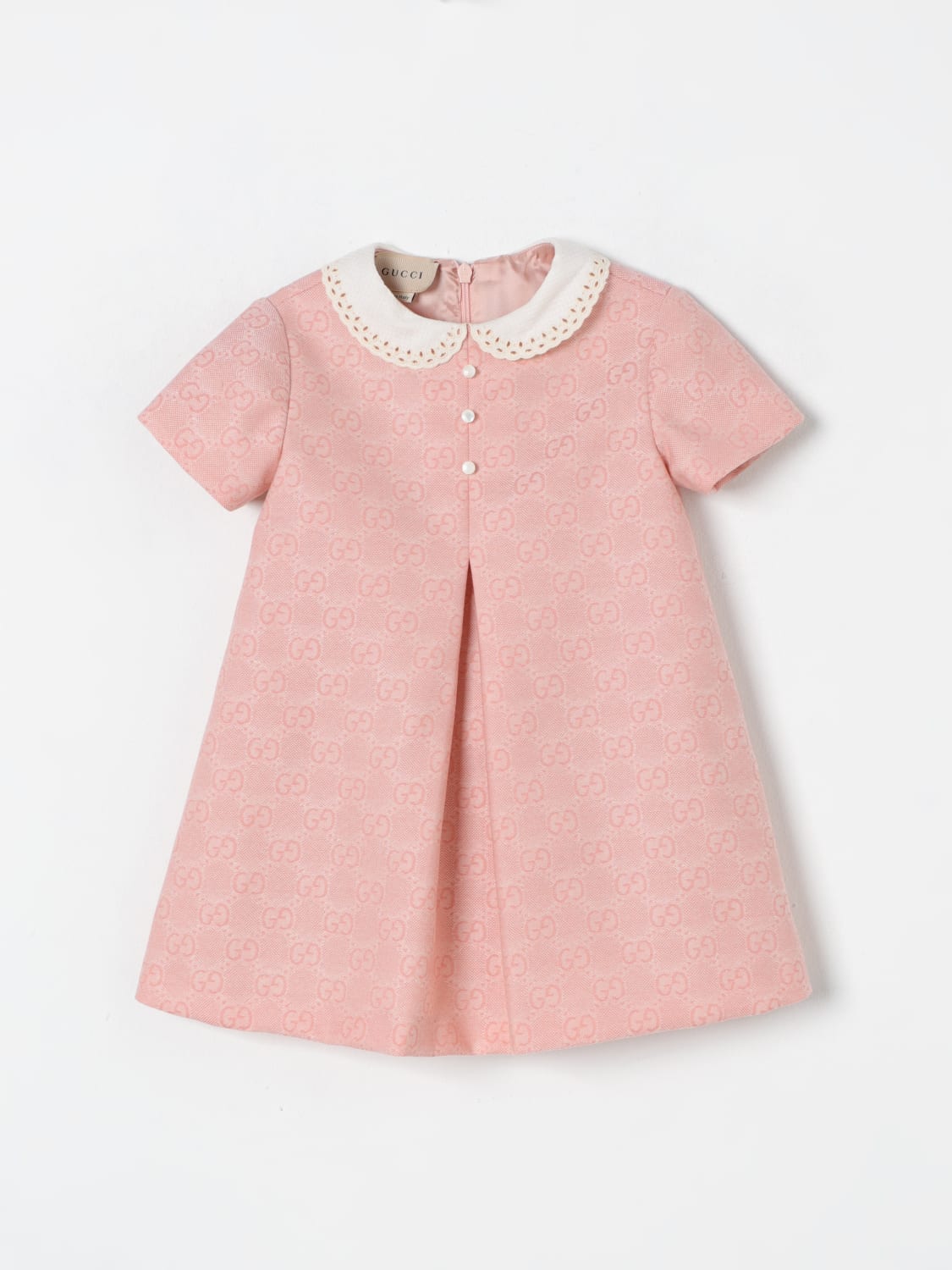 GUCCI ROMPER: Romper kids Gucci, Pink - Img 1