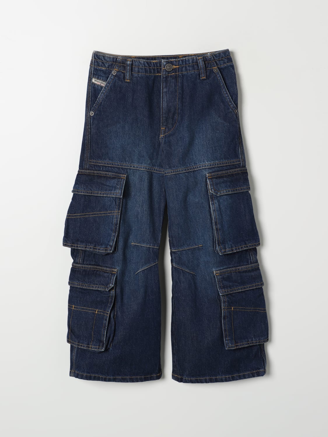 DIESEL JEANS: Hose kinder Diesel, Blau - Img 1