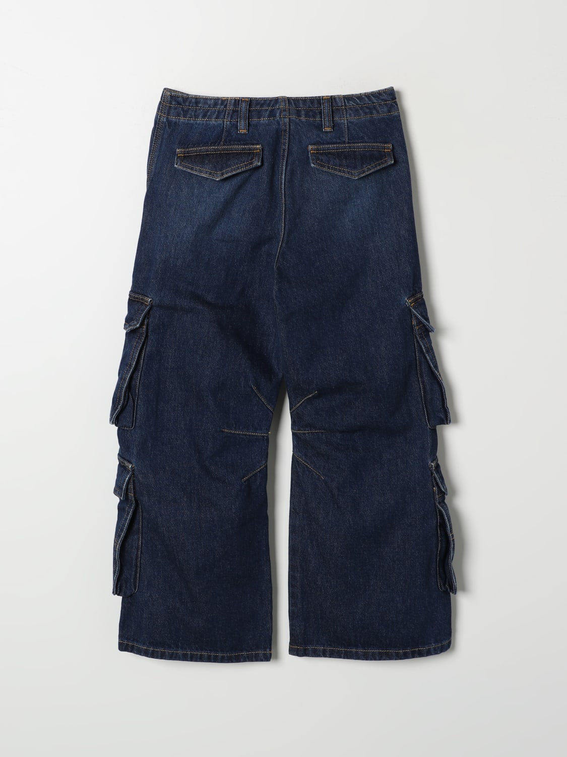 DIESEL JEANS: Hose kinder Diesel, Blau - Img 2