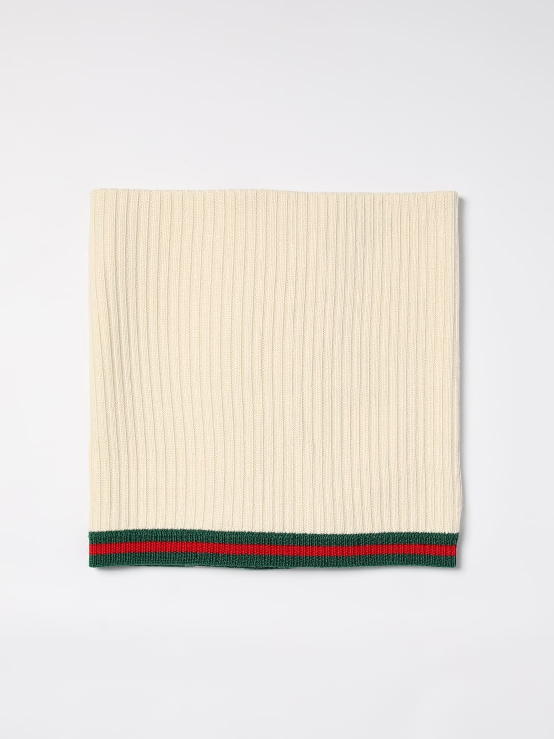 GUCCI NECK SCARF: Neck scarf kids Gucci, White - Img 1