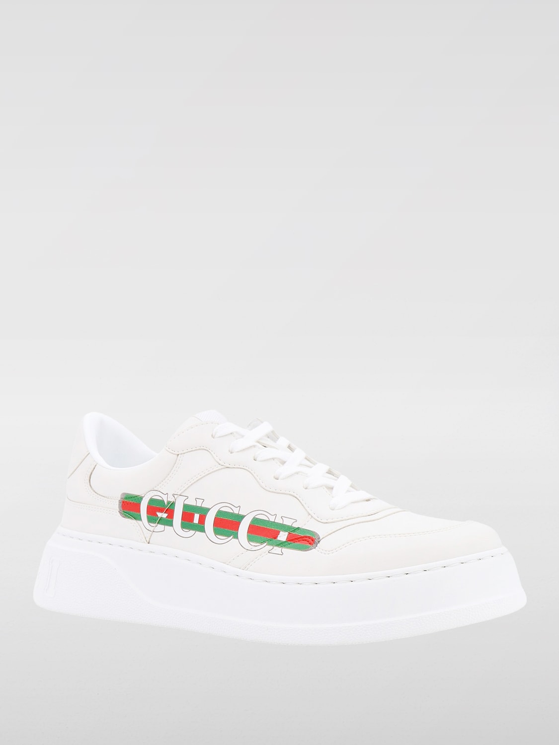 GUCCI：スニーカー メンズ - ホワイト | GIGLIO.COMオンラインのGucci スニーカー 7985392SH50