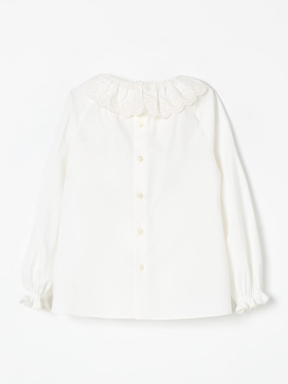 GUCCI CAMICIA: Camicia Gucci in piquet di cotone , Bianco - Img 2