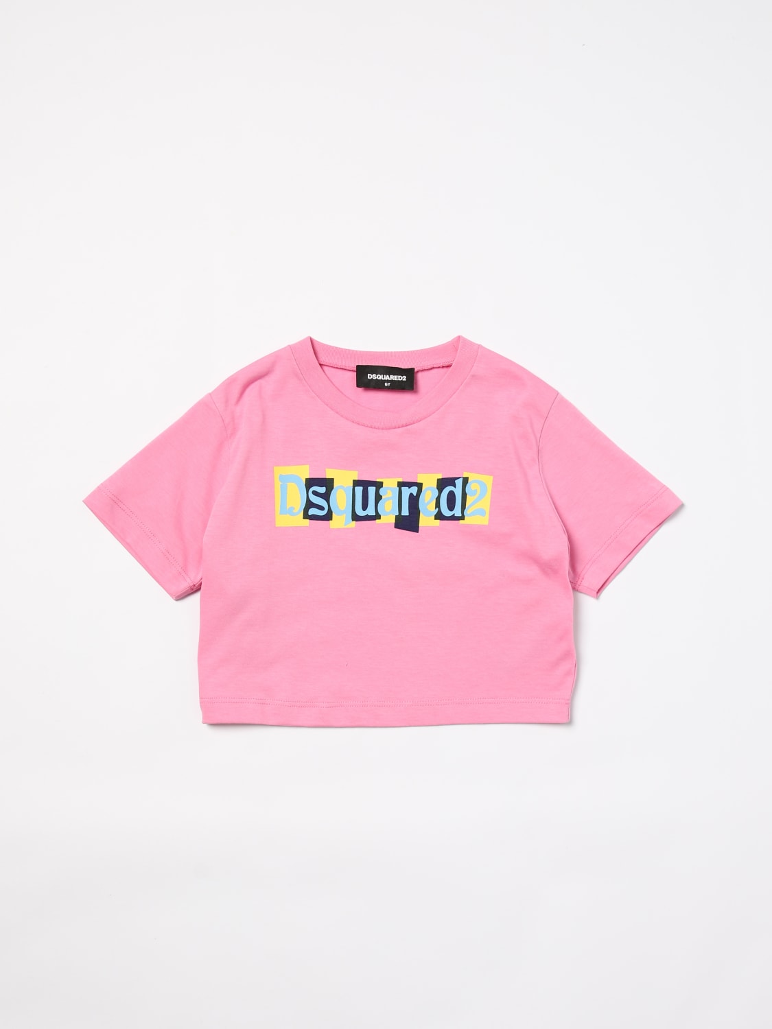 DSQUARED2 T-SHIRT: T-shirt kids Dsquared2, Fuchsia - Img 1