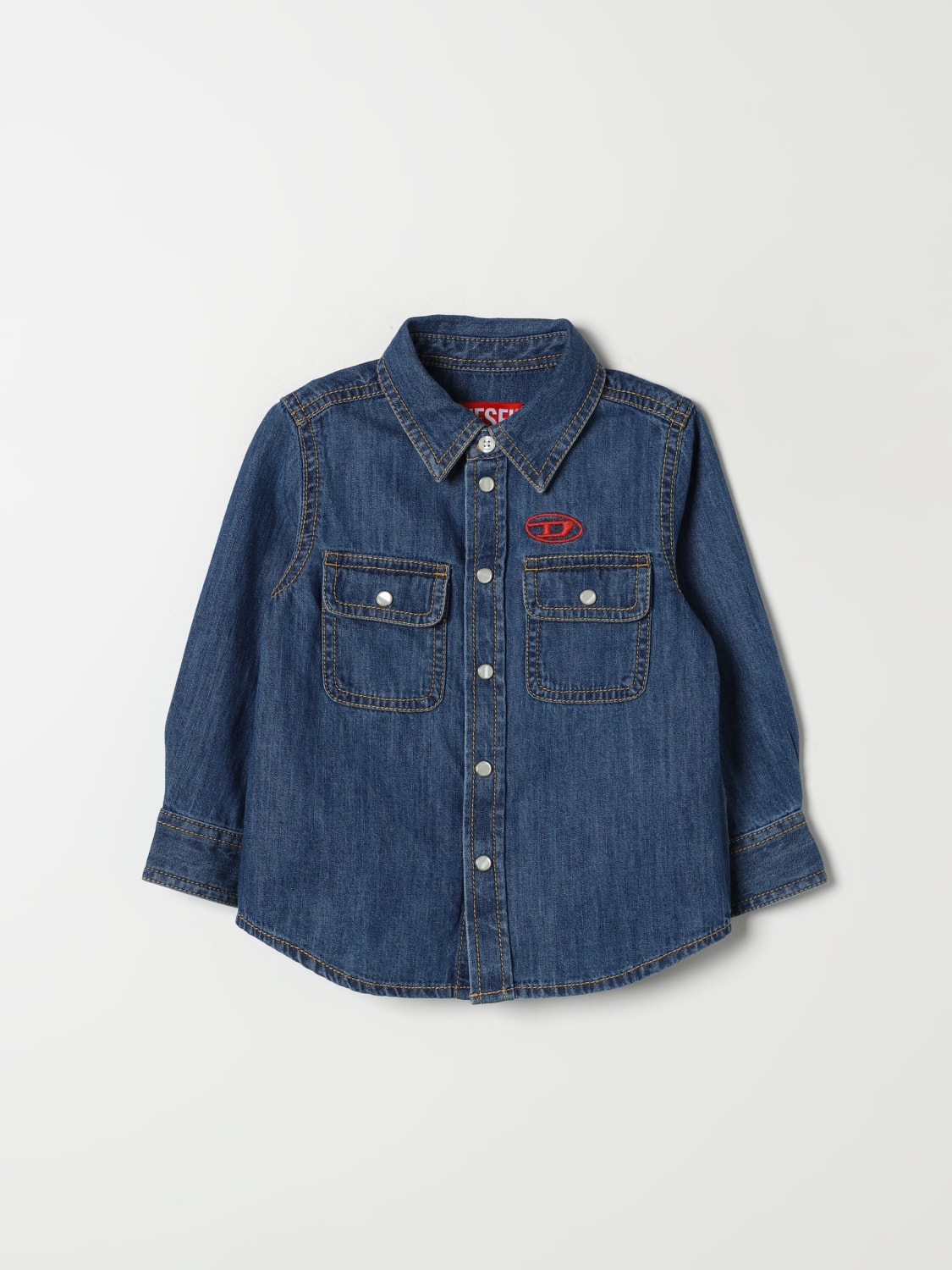 DIESEL SHIRT: Shirt kids Diesel, Denim - Img 1