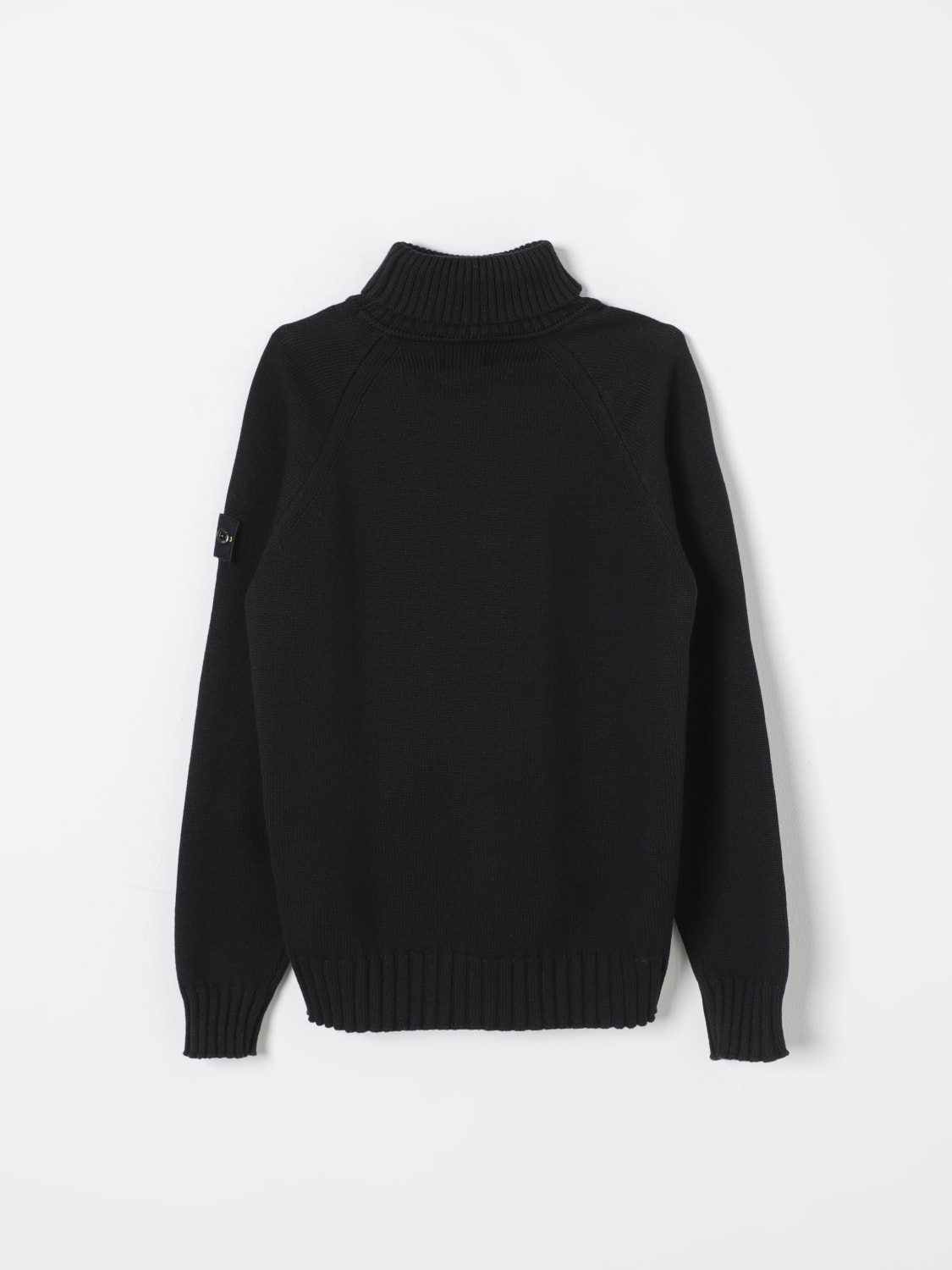 Black junior stone island jumper new arrivals