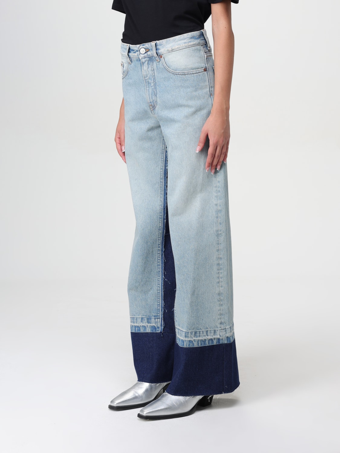 MM6 MAISON MARGIELA JEANS: Jeans damen Mm6 Maison Margiela, Blau - Img 4