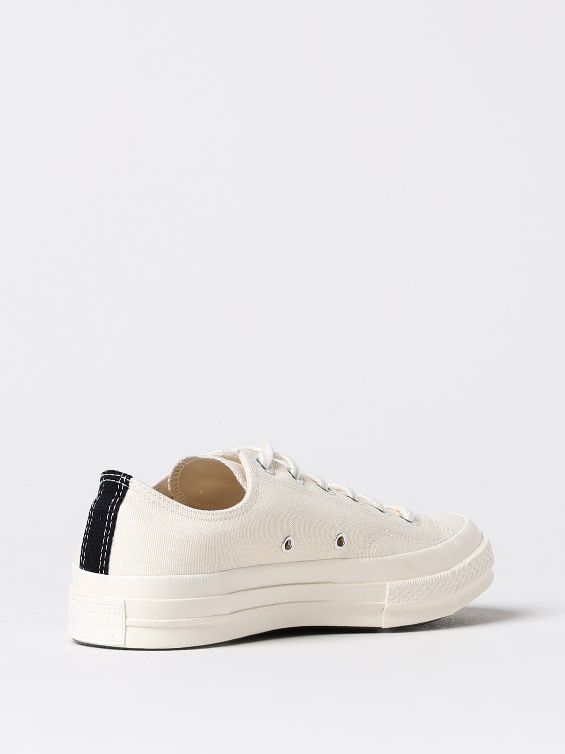 COMME DES GARÇONS PLAY X CONVERSE SNEAKERS: Shoes men Comme Des GarÇons Play X Converse, White - Img 3