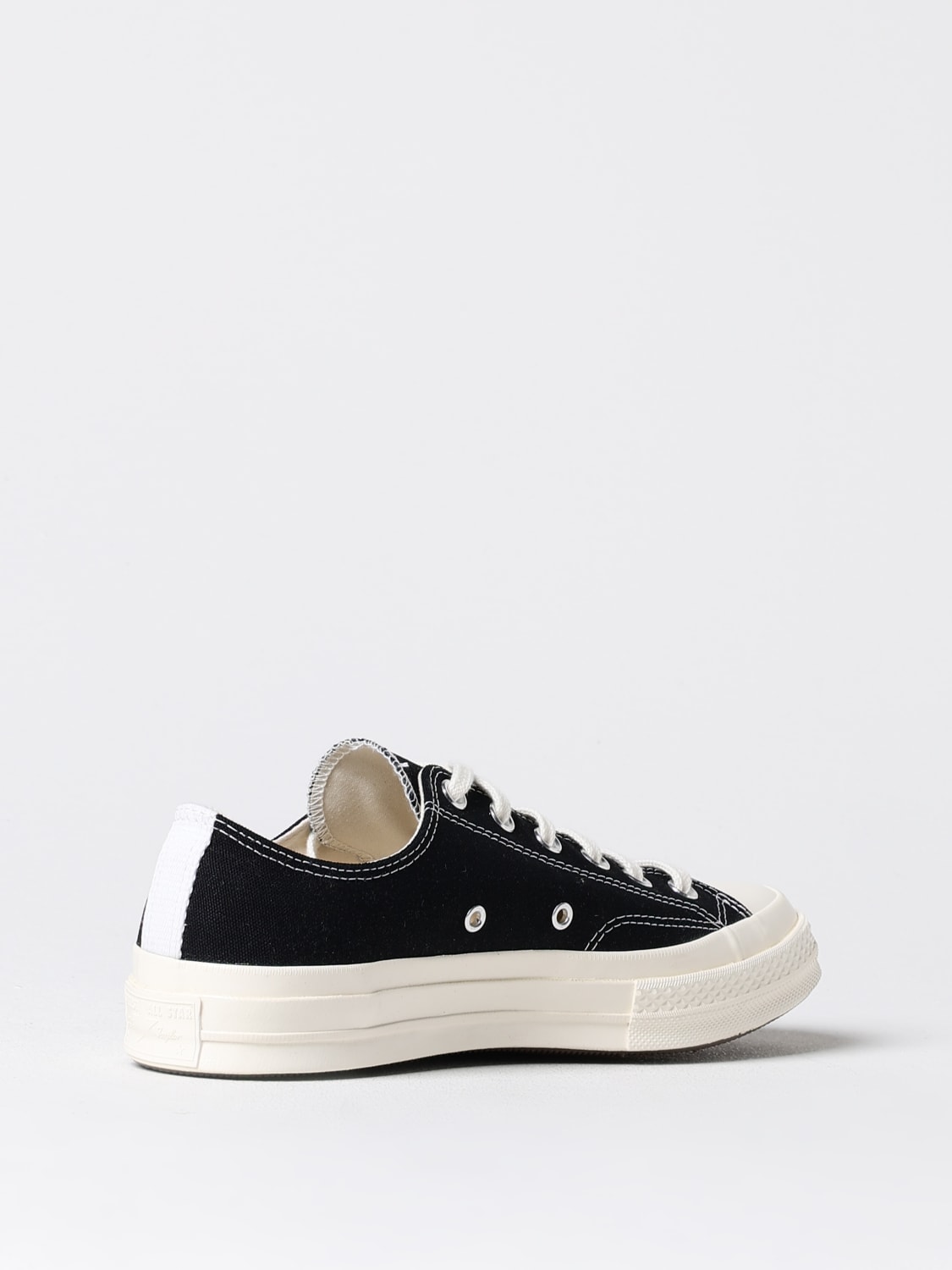 COMME DES GARÇONS PLAY X CONVERSE SNEAKERS: Shoes men Comme Des GarÇons Play X Converse, Black - Img 3