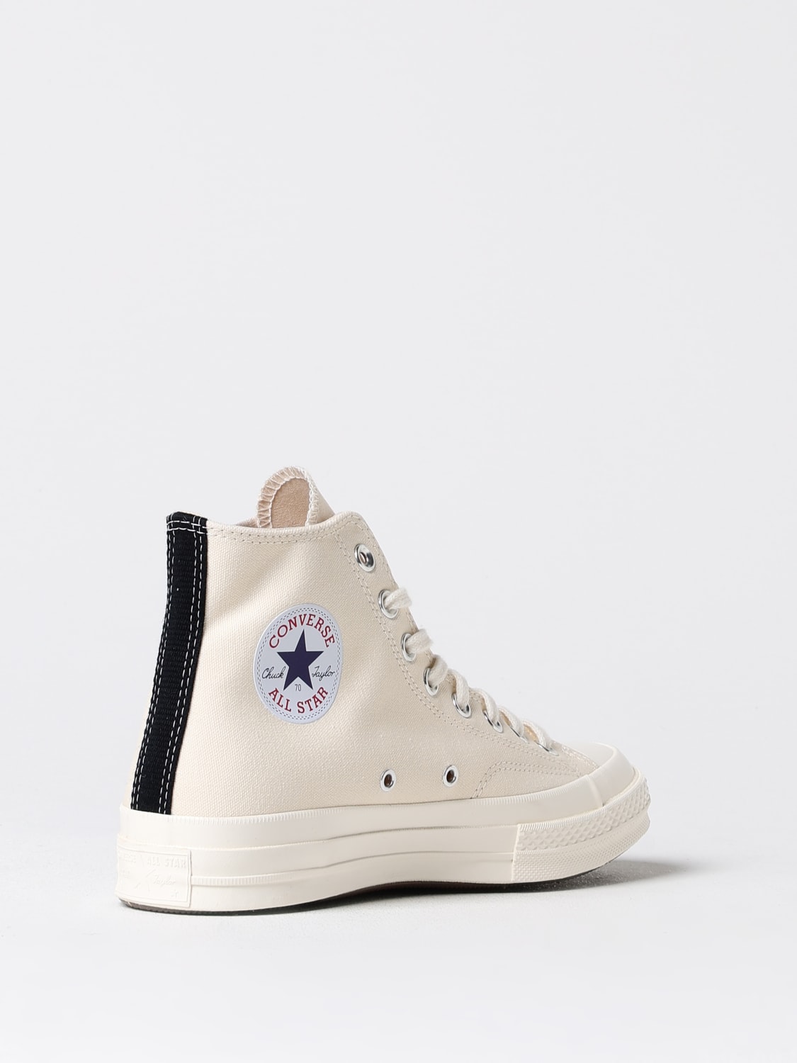 COMME DES GARÇONS PLAY X CONVERSE SNEAKERS: Shoes men Comme Des GarÇons Play X Converse, White - Img 3