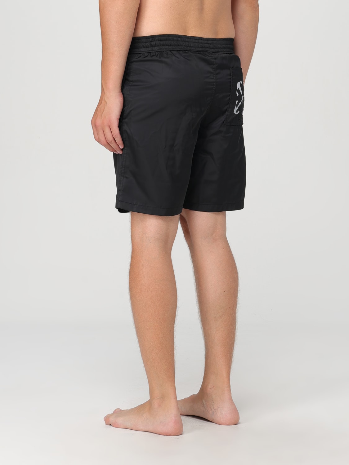 OFF-WHITE SWIMSUIT: Swimsuit men Off-white, Black - Img 2