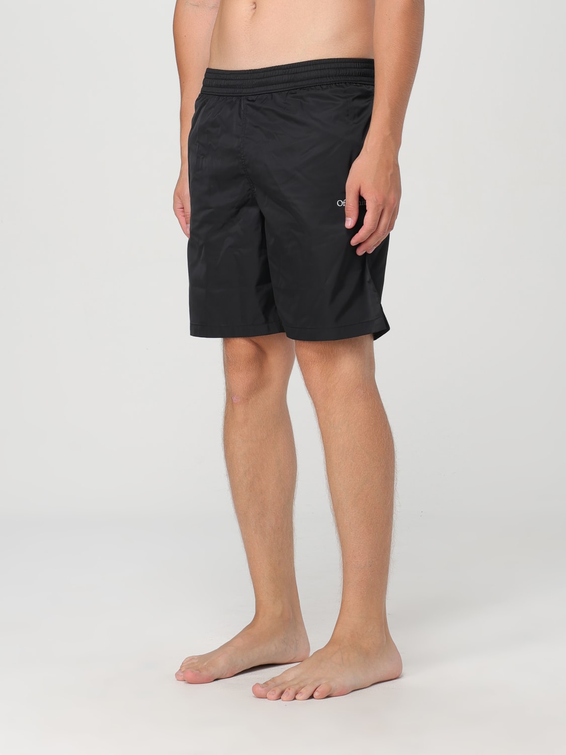 OFF-WHITE SWIMSUIT: Swimsuit men Off-white, Black - Img 3