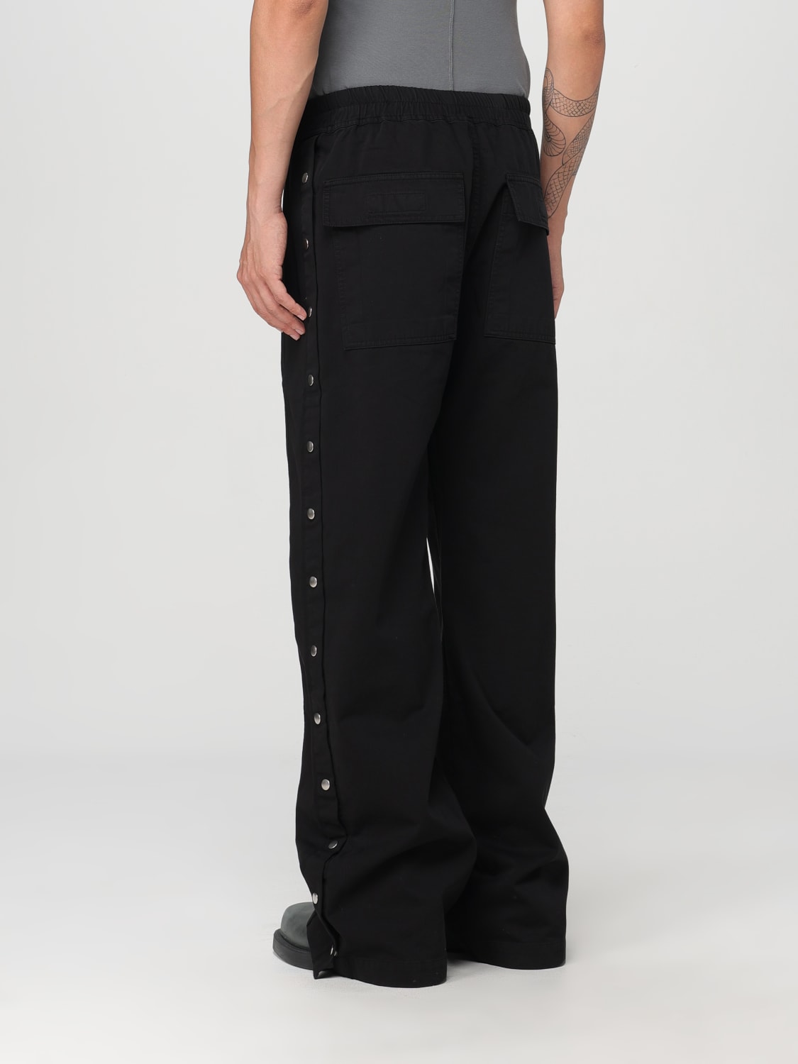 Rick Owens DRKSHDW ドローストリング カーゴパンツ | ブラック