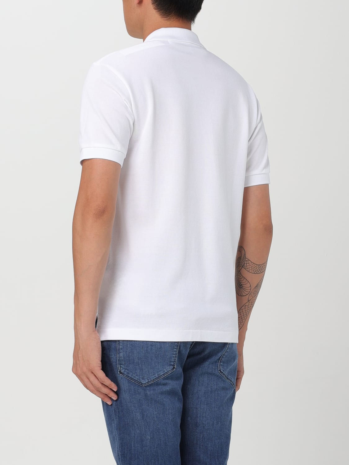 COMME DES GARCONS PLAY POLO SHIRT: Polo shirt men Comme Des Garcons Play, White - Img 2