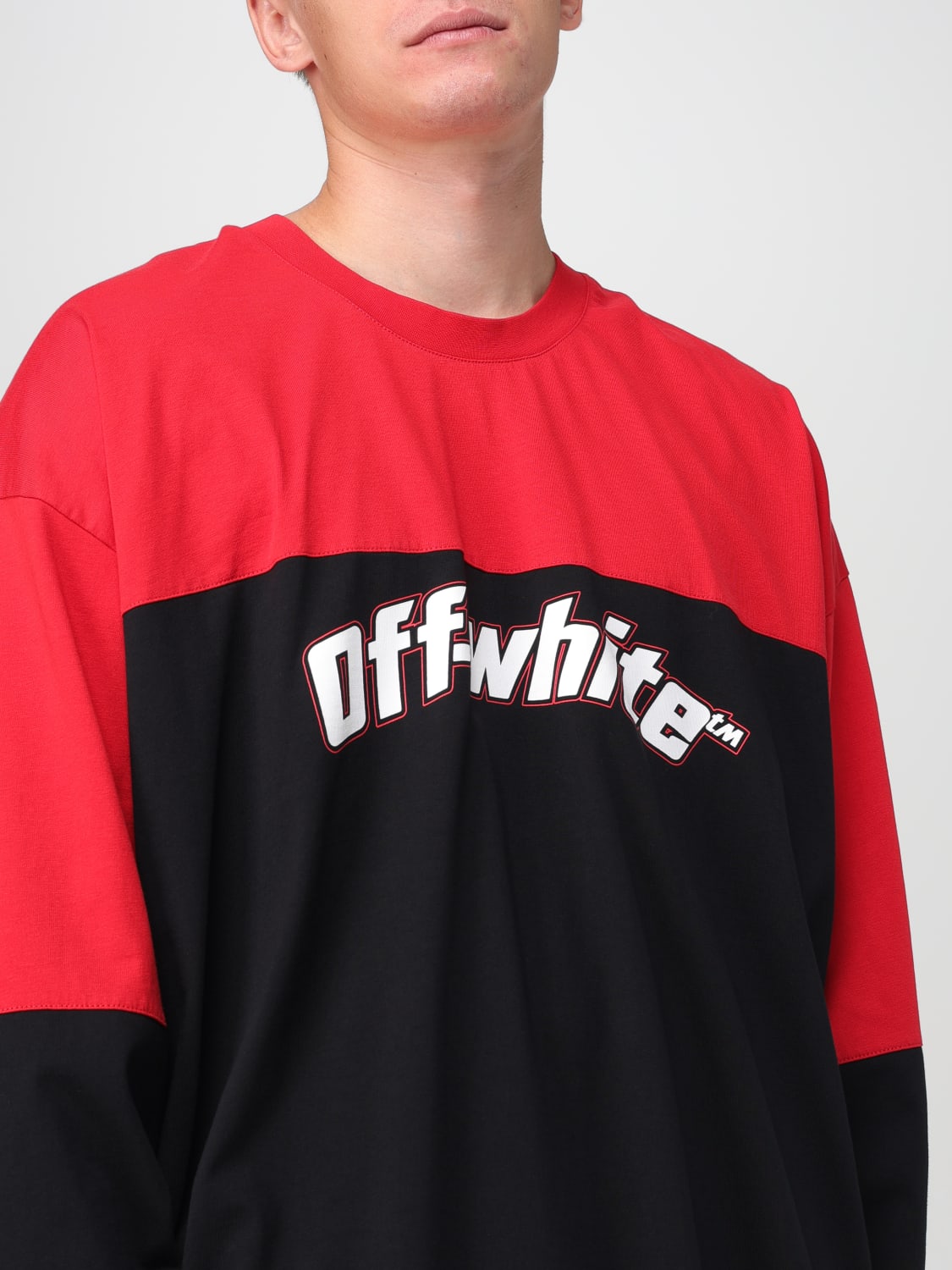 OFF-WHITE T-SHIRT: T-shirt men Off-white, Black - Img 4