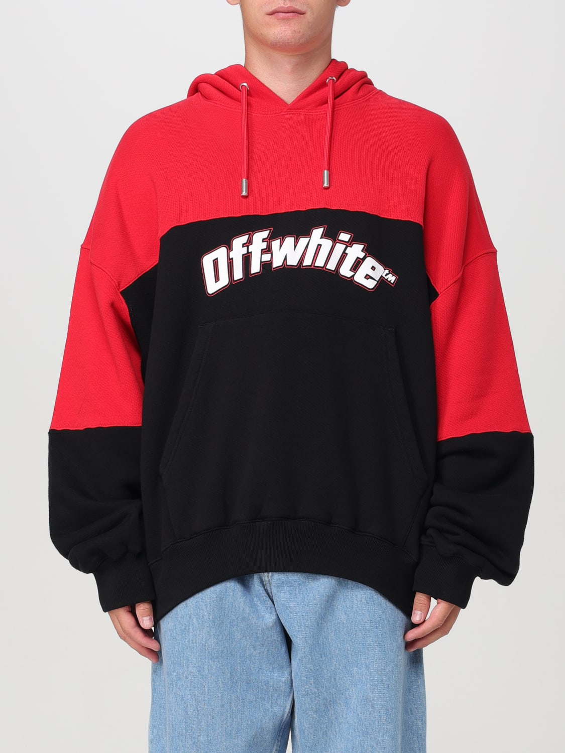 OFF-WHITE SWEATSHIRT: Sweatshirt men Off-white, Black - Img 1