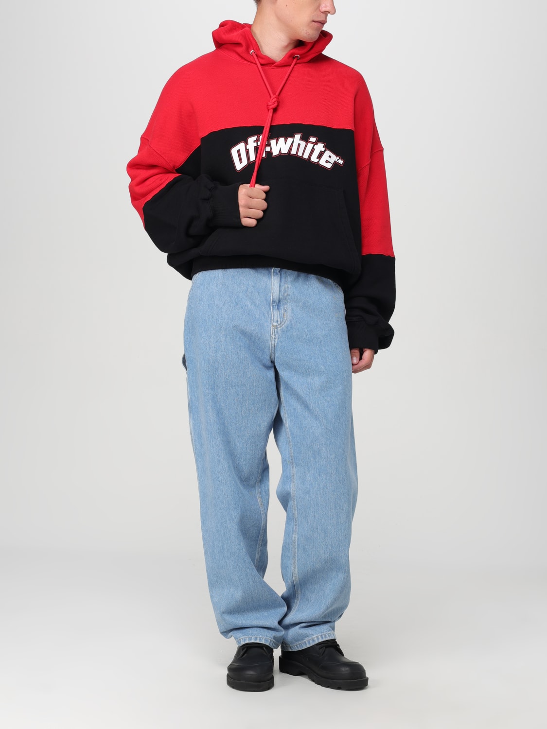 OFF-WHITE SWEATSHIRT: Sweatshirt men Off-white, Black - Img 2