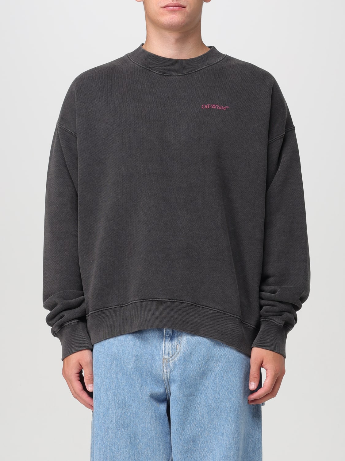 OFF-WHITE SWEATSHIRT: Sweatshirt men Off-white, Black - Img 1