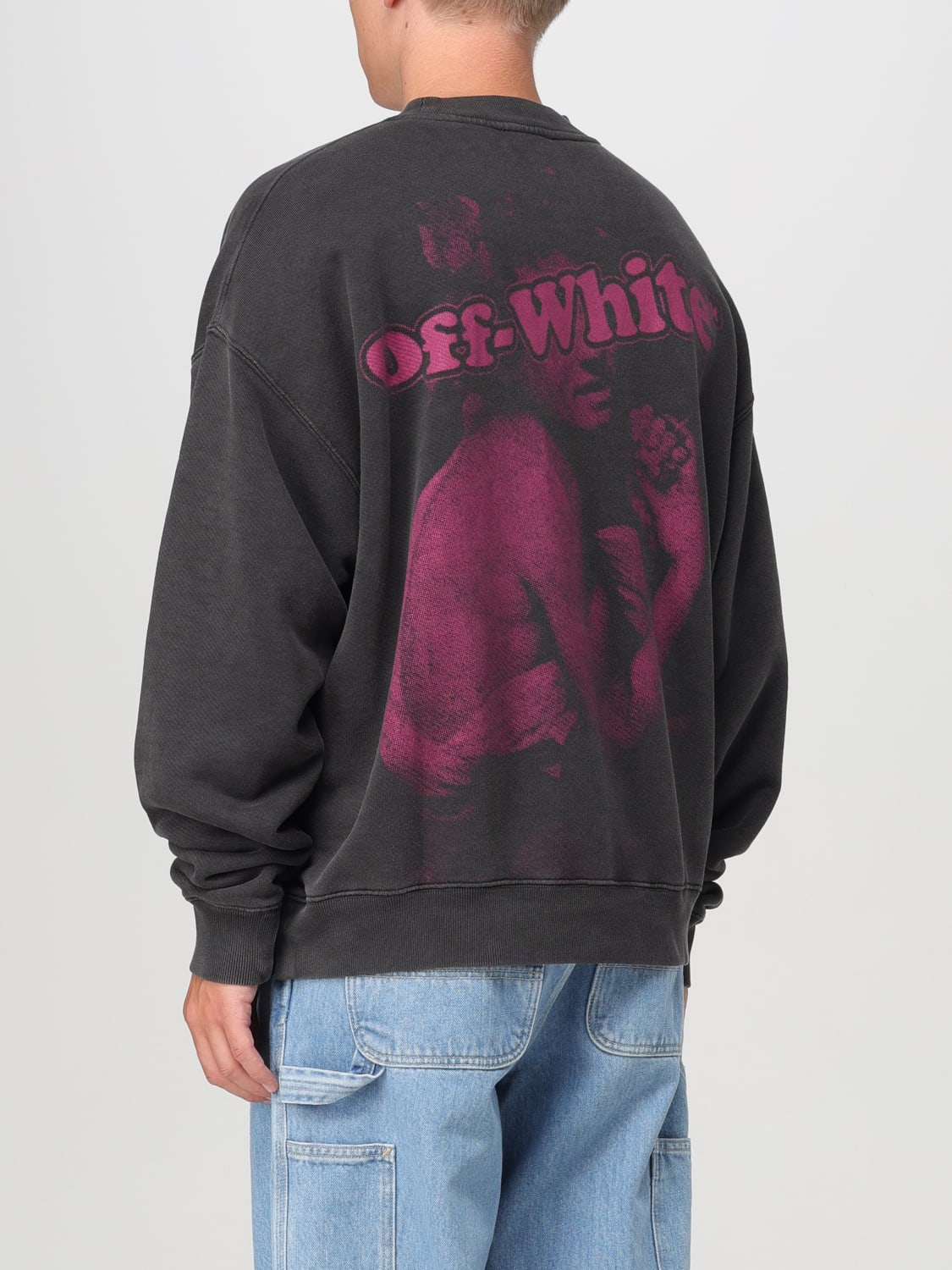 OFF-WHITE SWEATSHIRT: Sweatshirt men Off-white, Black - Img 2