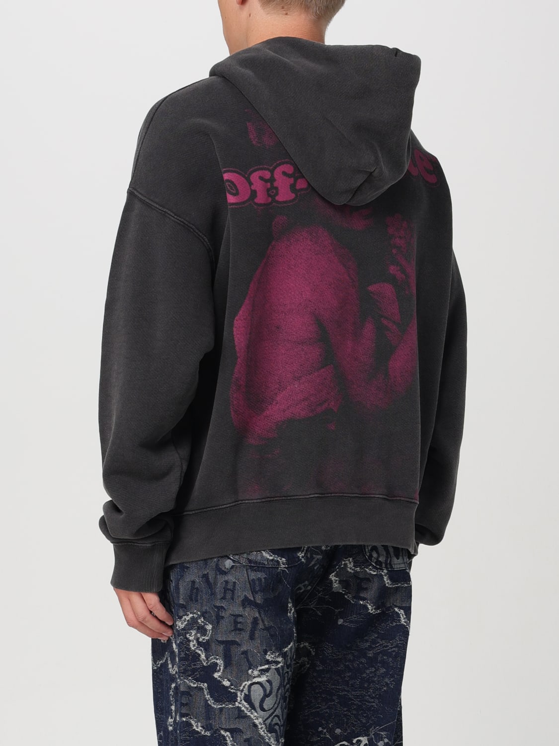 OFF-WHITE SWEATSHIRT: Sweatshirt men Off-white, Black - Img 3