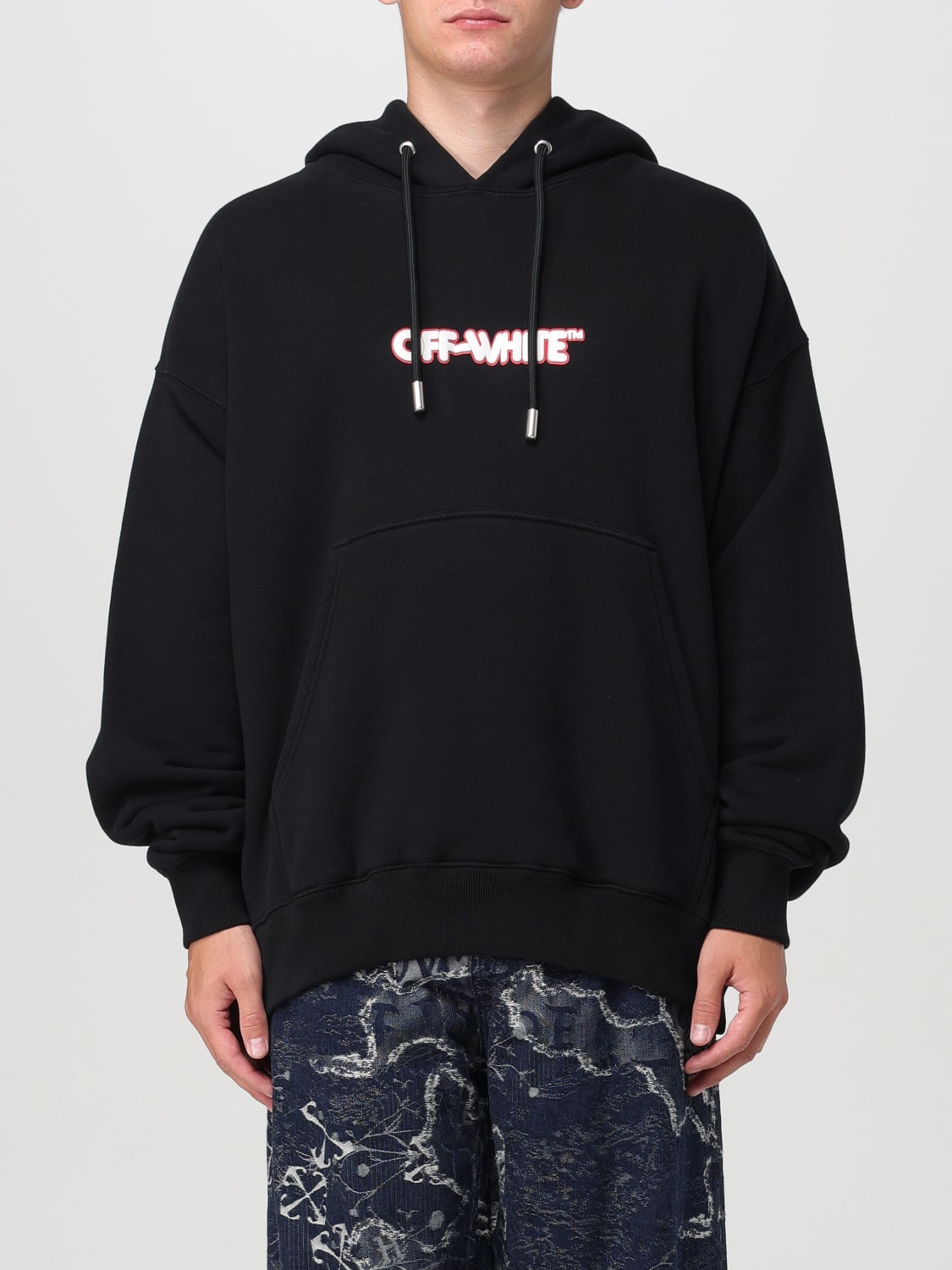 OFF-WHITE SWEATSHIRT: Sweatshirt men Off-white, Black - Img 1